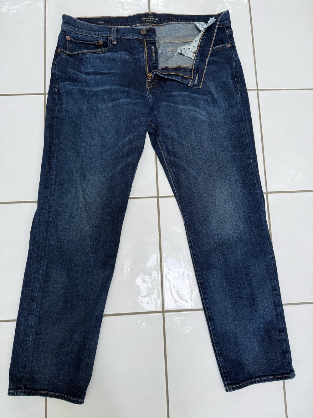 Lucky Brand 121 Slim Jeans Blue Waist 34/30